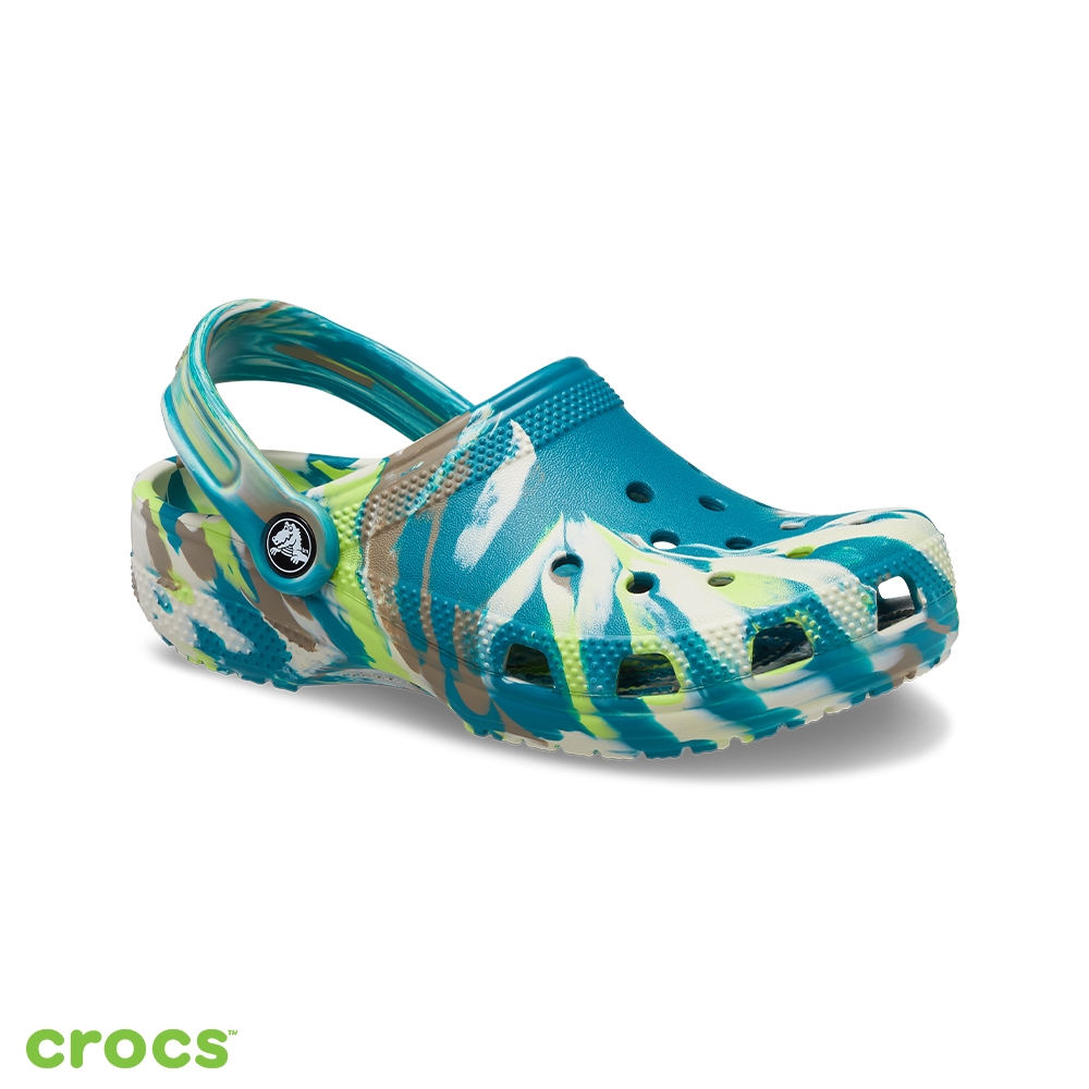 Crocs 卡駱馳 (童鞋) 經典大理石花紋小克駱格 - 206838-3UF