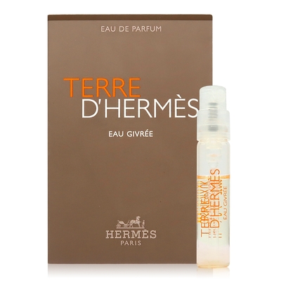 Hermes 愛馬仕 Terre d Hermes Eau Givree 大地冷冽之水淡香精 EDP 2ml (平行輸入)