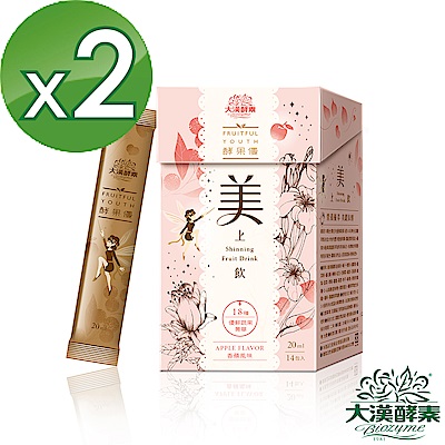 【大漢酵素】美上飲2入組(20mLx14入x2盒)