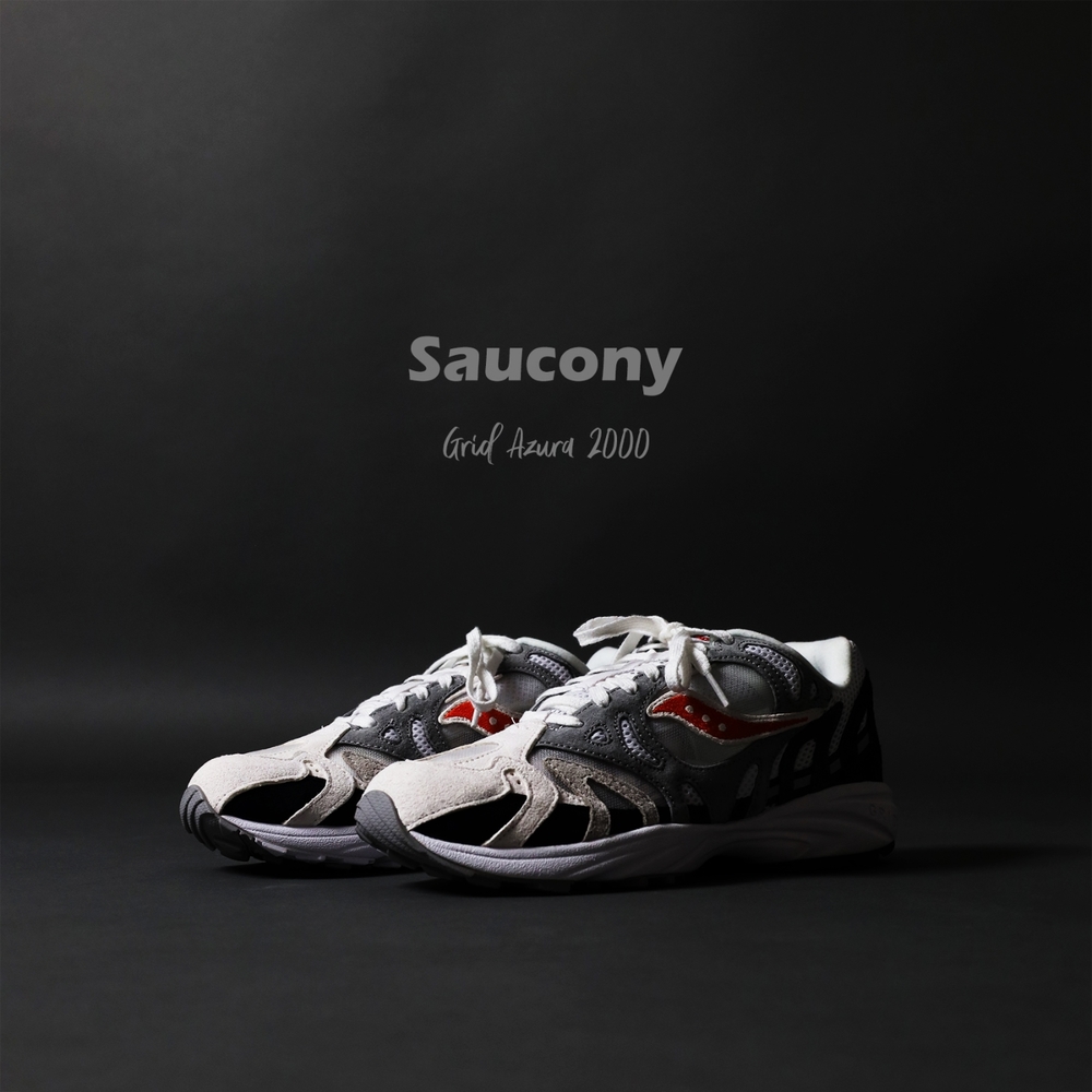 Saucony 休閒鞋 Grid Azura 2000 男鞋 灰橘 復古 支撐 Gradient Orange S704913