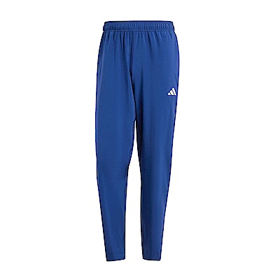 Adidas TR-ES Woven PT IU4606 男 長褲 運動 訓練 健身 吸濕排汗 拉鍊口袋 藍