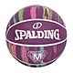 SPALDING 大理石系列紫彩#7橡膠籃球#40654-室內外 7號球 斯伯丁 SPA84403 深紫彩色 product thumbnail 1