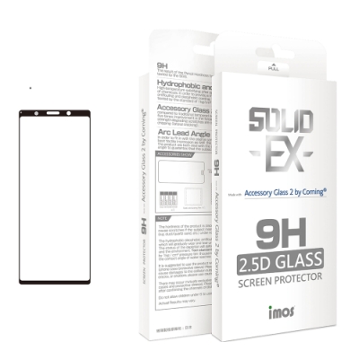 iMos SONY Xperia 5 2.5D 滿版玻璃 螢幕保護貼