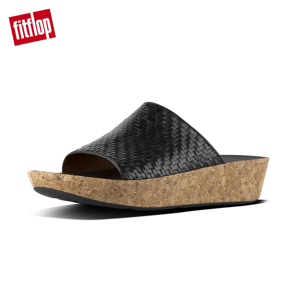 FitFlop BALI SLIDE SANDALS黑