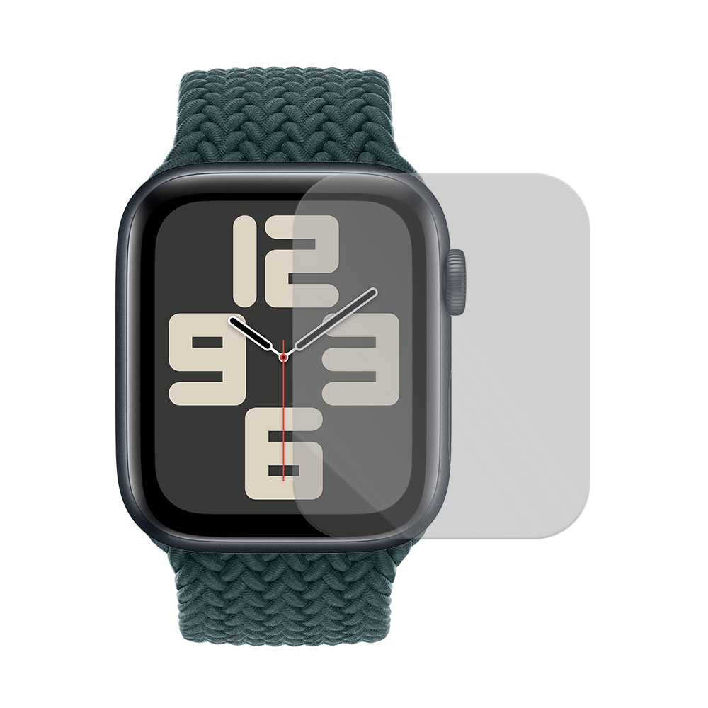 Metal-Slim Apple Watch SE (2023) 44mm 滿版防爆保護貼(兩入組)