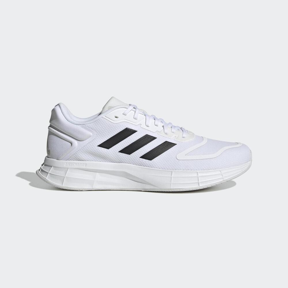Adidas Duramo 10 [GW8348] 男女 慢跑鞋 運動 健身 休閒 輕量 透氣 舒適 穿搭 愛迪達 白黑