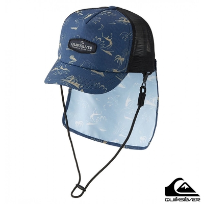 【QUIKSILVER】UV OUTDOOR MESH CAP PRT 棒球帽 海軍藍