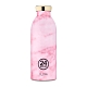 義大利 24Bottles不鏽鋼雙層保溫瓶500ml-粉紅大理石 product thumbnail 2