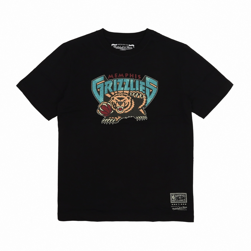 Mitchell & Ness NBA Team Logo Tee Grizzlies 曼菲斯 灰熊 M&N MT22ATS01VGB