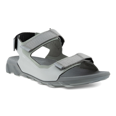 ECCO MX ONSHORE M SANDAL 3S 驅動戶外運動平底涼鞋 男鞋 水泥灰/鸽子灰