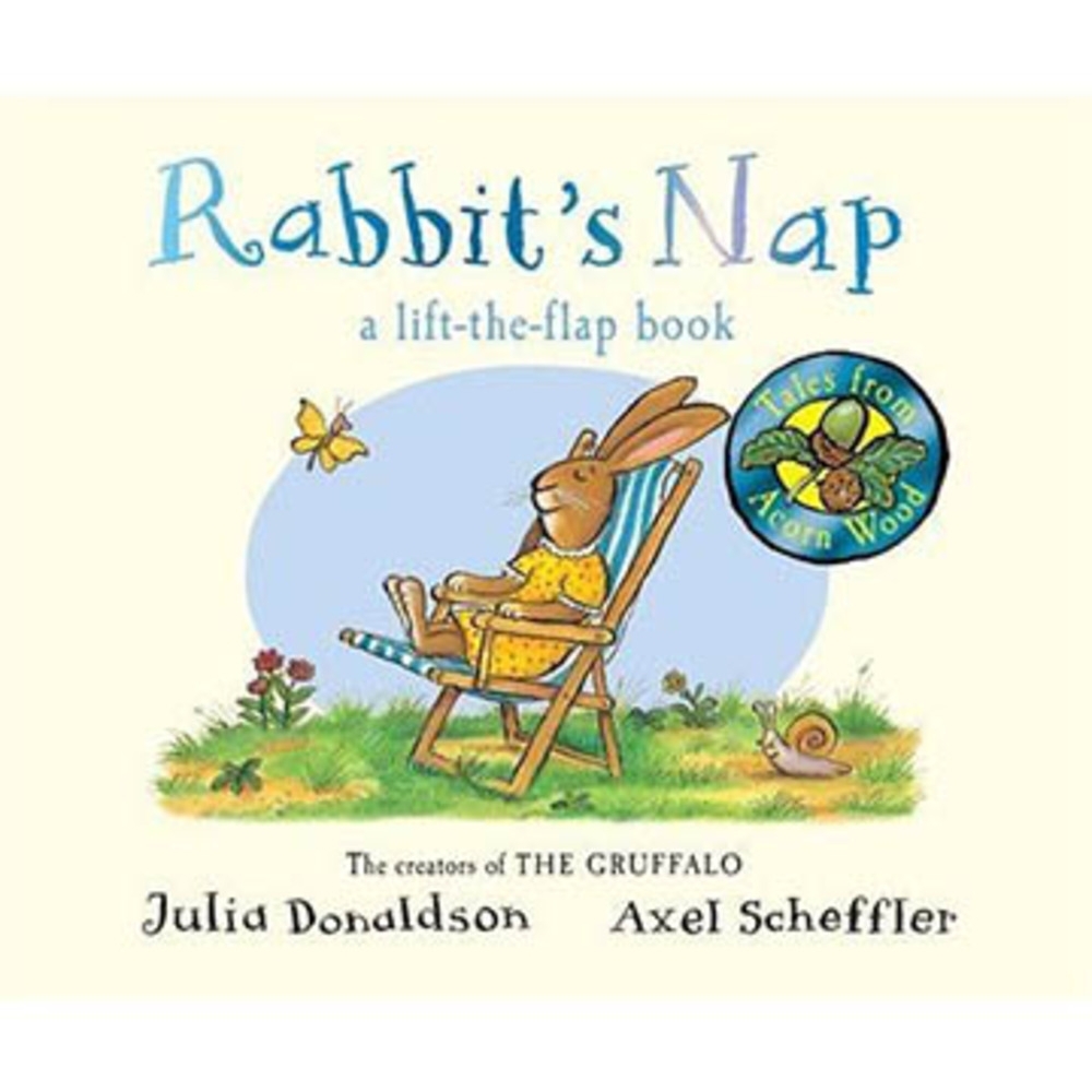 Tales From Acorn Wood：Rabbit's Nap 兔子累了硬頁翻翻書 | 拾書所