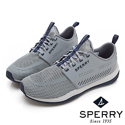 SPERRY 7 SEAS全方位防潑水休閒鞋(男款)-鐵灰