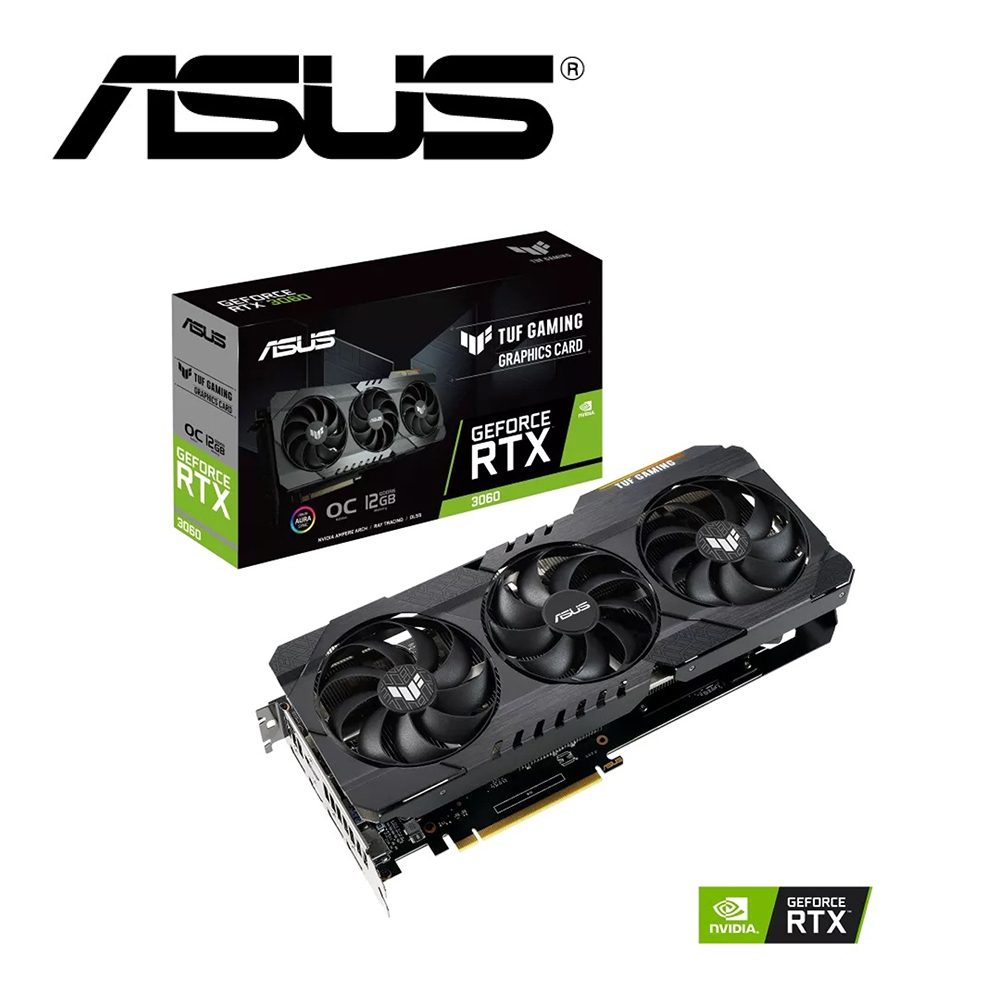 華碩TUF-RTX3060-O12G-V2-GAMING 顯示卡| RTX 30系列| Yahoo奇摩購物中心