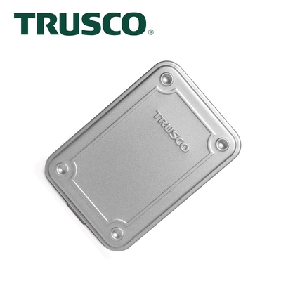 【Trusco】上掀式收納盒-槍銀-小(T-150SV)