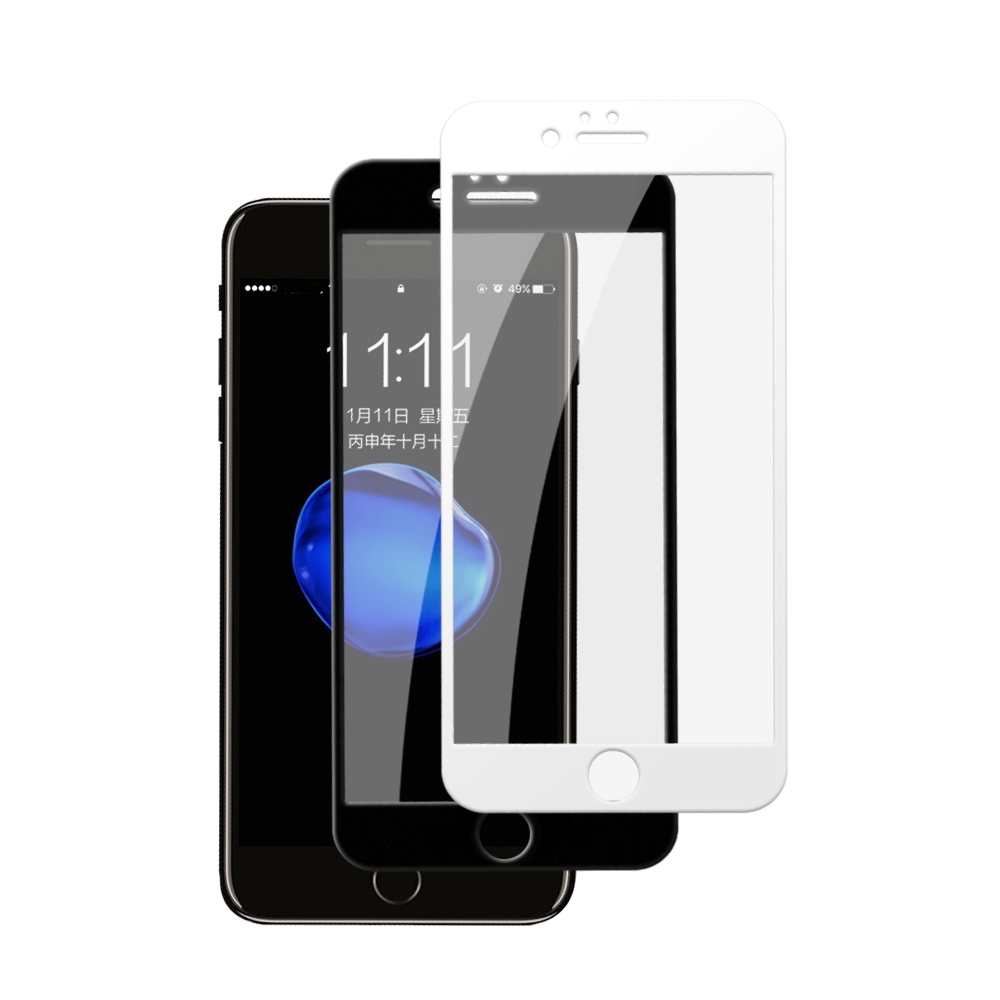 iPhone 6 6s 軟邊碳纖維 手機貼膜 9H玻璃鋼化膜 手機 保護貼 iPhone6保護貼 iPhone6s保護貼