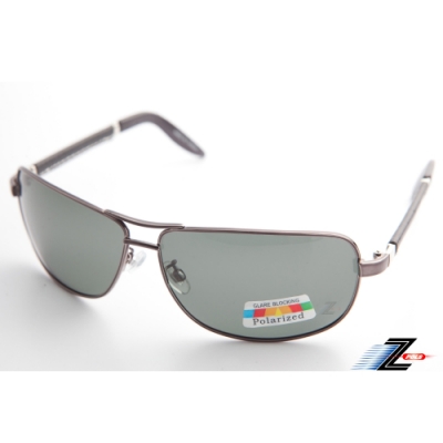 【Z-POLS】飛行員風格流行帥氣款 Polarized寶麗來偏光抗UV400太陽眼鏡