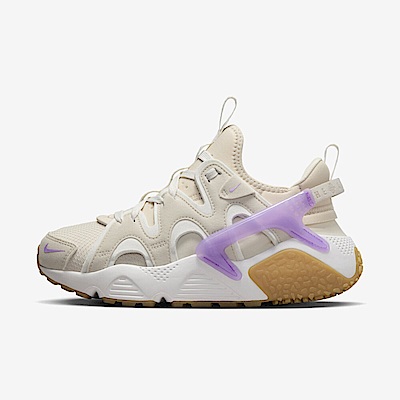 Nike W Air Huarache Craft [DQ8031-103] 女 休閒鞋 武士鞋 襪套式 膠底 米 紫