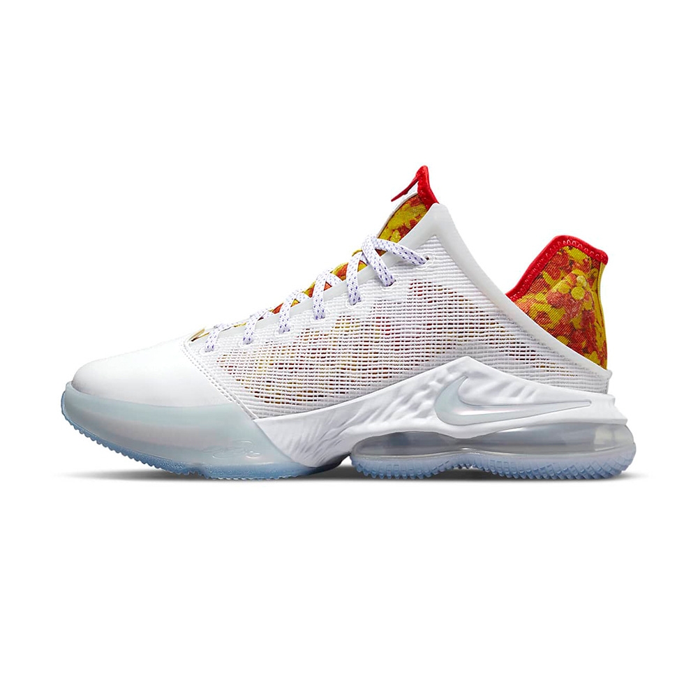 Nike Lebron XIX Low EP 19 男鞋 白色 避震 包覆 籃球鞋 DQ8343-100