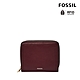 FOSSIL Logan 迷你多功能真皮RFID防盜短夾-紅木色 SL7923243 product thumbnail 1