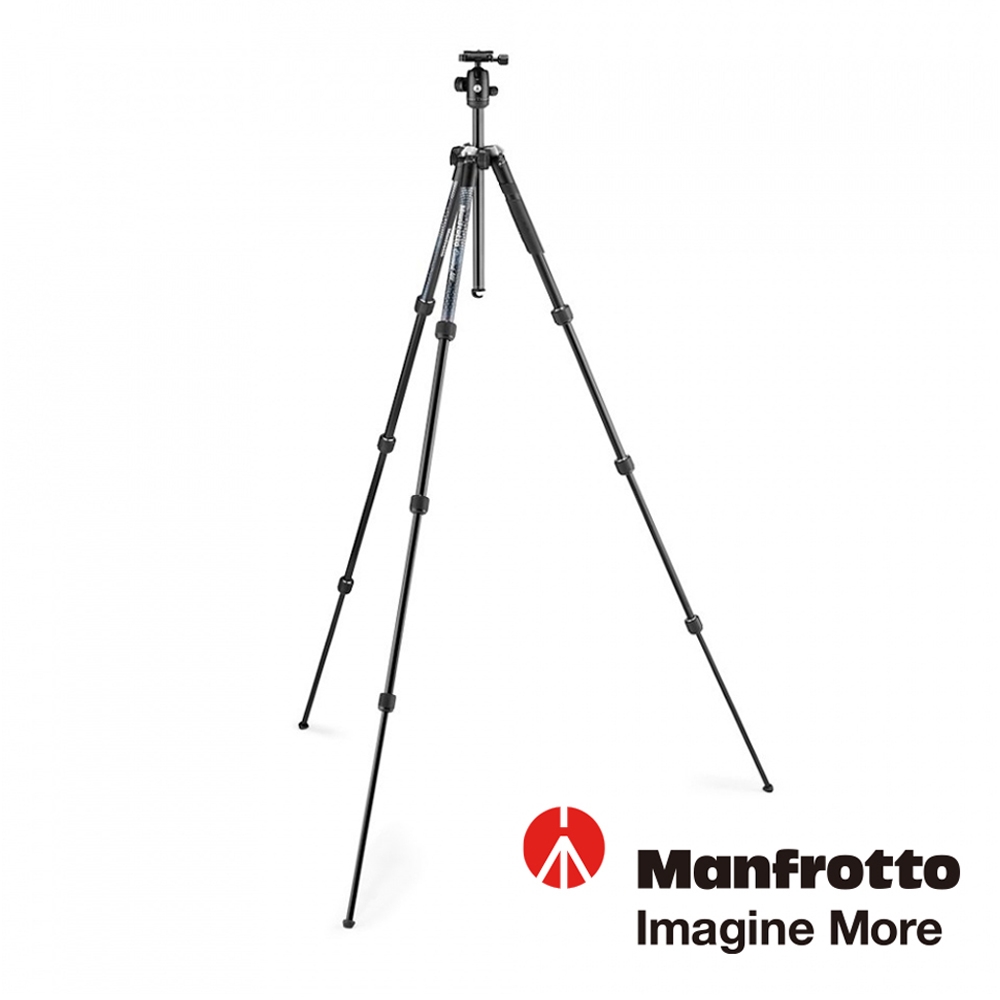 Manfrotto ELEMENT MII 腳架套組-黑色MKELMII4BK-BH | 小型腳架50cm