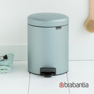 Brabantia NEWICON金屬藍垃圾桶-5L