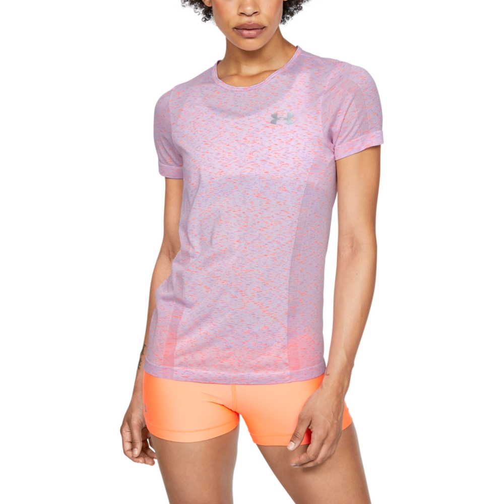 【UNDER ARMOUR】UA 女 Vanish Seamless短T-Shirt-優惠商品