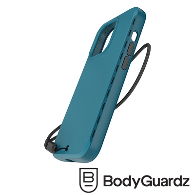 美國 BGZ/BodyGuardz iPhone 15 Pro Paradigm Pro 散熱氣道防摔抗菌手機殼 - 優雅藍