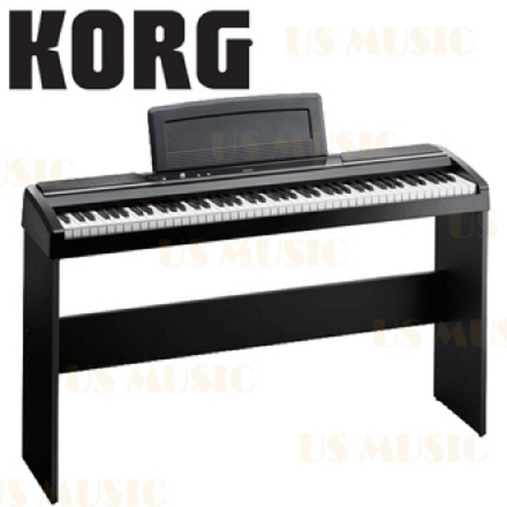 KORG SPS鍵數位鋼琴+原廠琴架/公司貨保固/黑色  鋼琴/電鋼琴