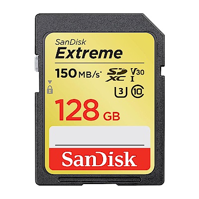 SanDisk Extreme SDXC UHS-1(V30) 128G 記憶卡