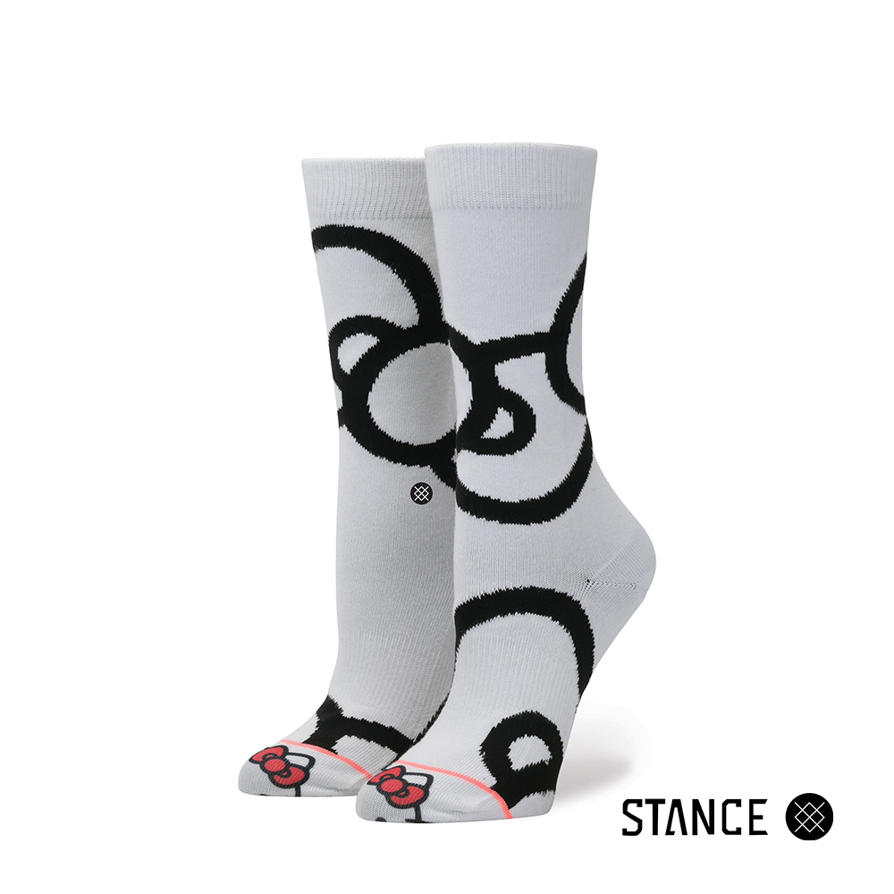 STANCE BOWS-女襪-休閒襪-Sanrio系列-三麗鷗凱蒂貓設計款