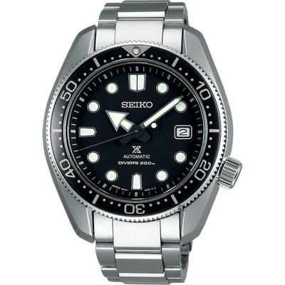 SEIKO 精工 PROSPEX 200米潛水機械錶 送禮推薦-黑x銀/44mm (SPB077J1/6R15-04G0D)_SK045