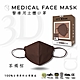 久富餘4層3D立體醫療口罩-雙鋼印-經典色10片/盒x2(任選色) product thumbnail 5