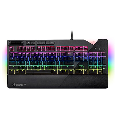 ASUS 華碩 ROG STRIX FLARE RGB CHERRY 電競鍵盤 (銀軸)