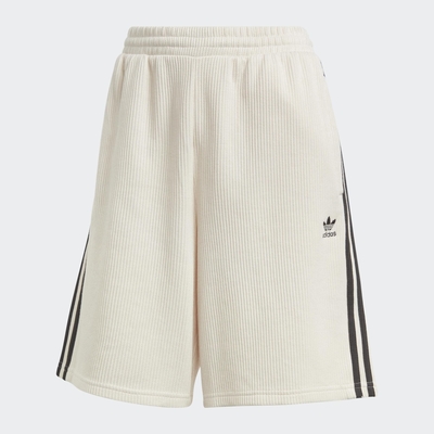 adidas 短褲 女款 運動褲 亞規 BERMUDA SHORTS 米 IC5450