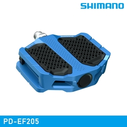 SHIMANO PD-EF205 平面踏板 / 藍色