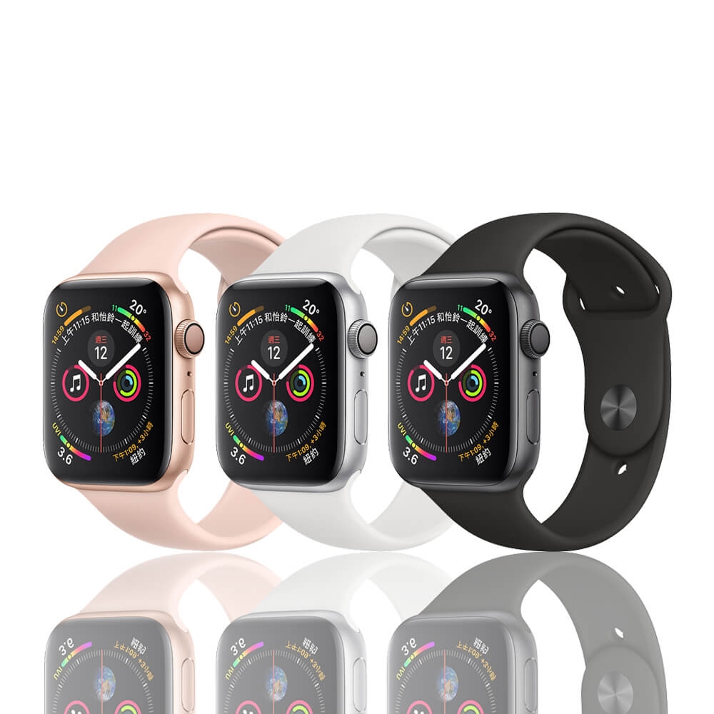 A+級福利品】Apple Watch Series 4 S4 GPS 44mm 鋁金屬錶殼配運動錶帶