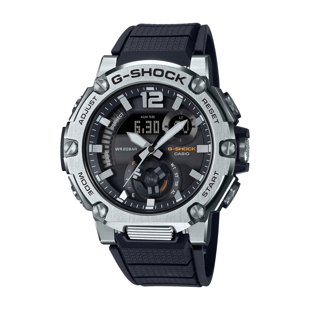 CASIO卡西歐 G-SHOCK 藍牙 太陽能 碳纖維防護 GST-B300S-1A_50mm | G-SHOCK | Yahoo奇摩購物中心