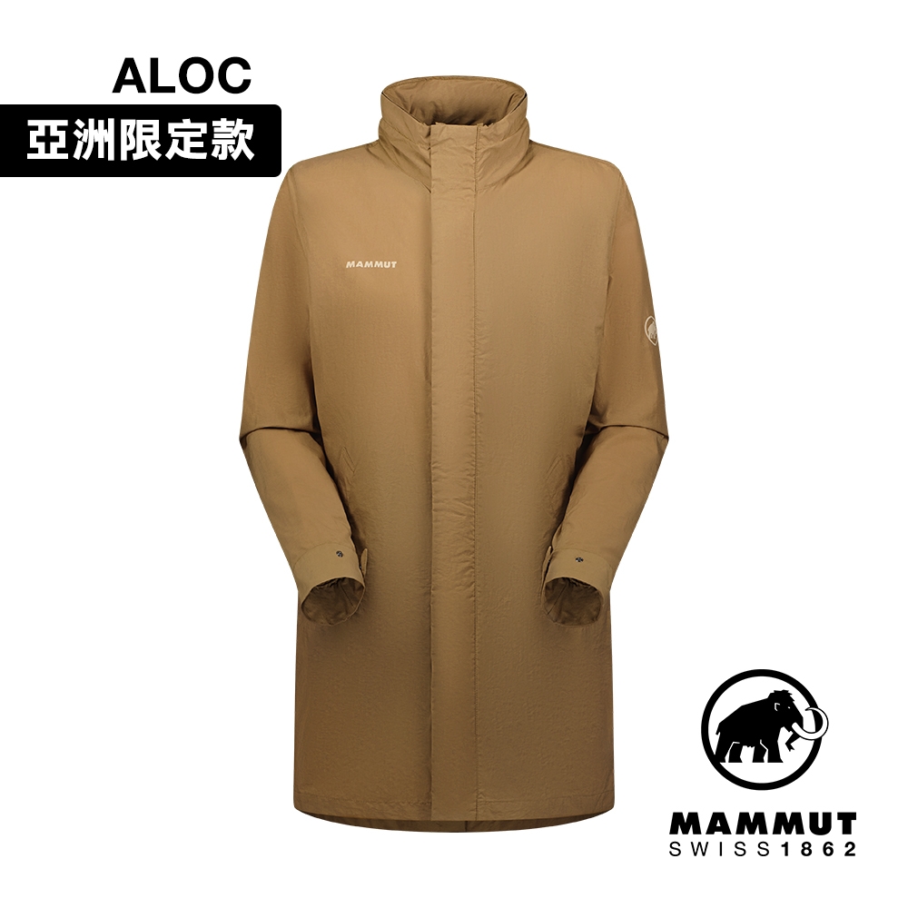 Mammut 長毛象】Utility WB Coat AF Men 日系機能長版大衣外套深沙褐男