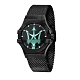 MASERATI 瑪莎拉蒂 AQUA SFIDA 海洋水色黑鋼質感腕錶44mm(R8853144002) product thumbnail 1