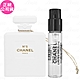 CHANEL 香奈兒 香氛瓶聖誕吊飾+ N°5 L'EAU清新晨露淡香水(1.5ml)(公司貨) product thumbnail 1