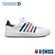 K-SWISS Pershing Court Light WP防水時尚運動鞋-男-白/藍/橘紅 product thumbnail 1