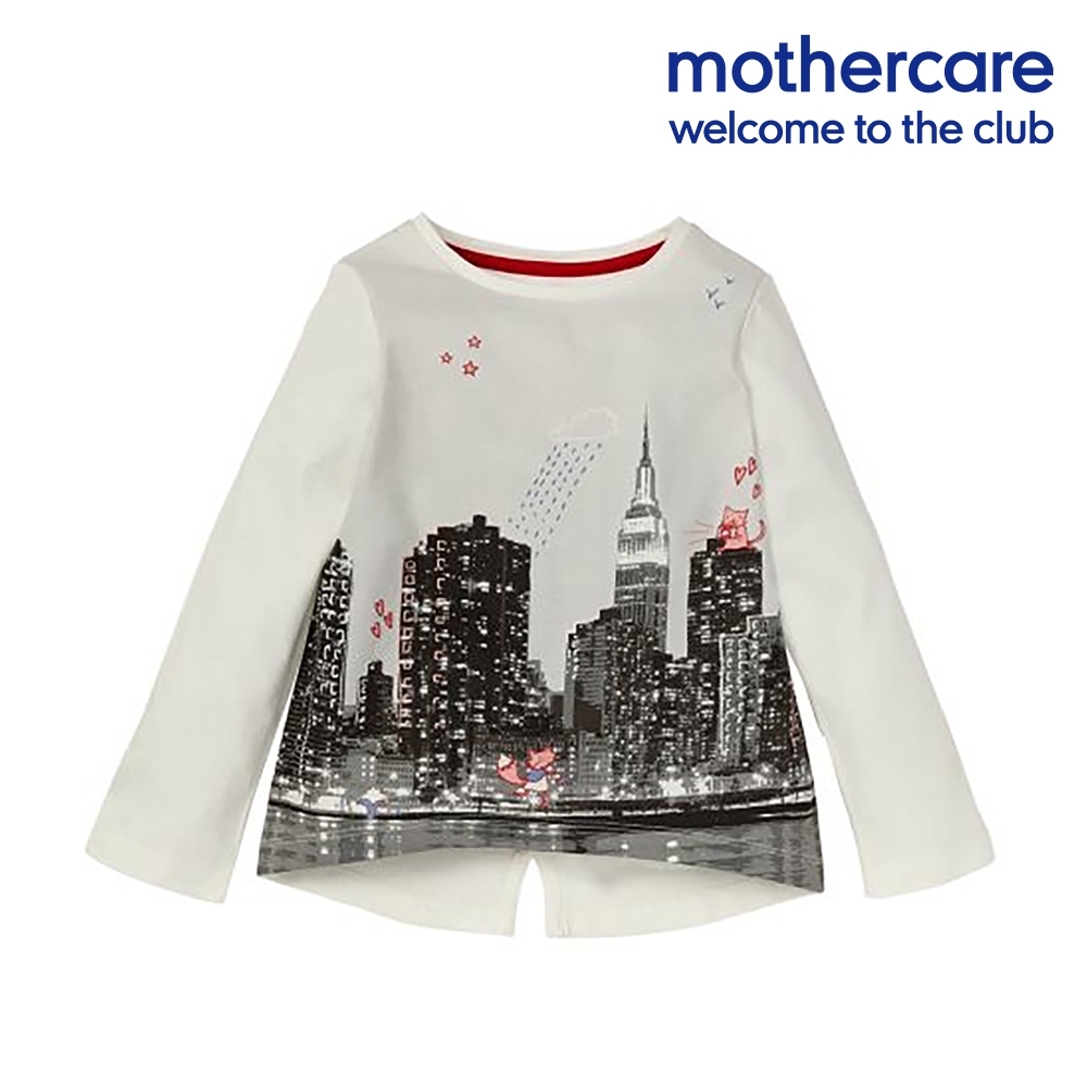 mothercare 專櫃童裝 城市夜景長袖T恤/上衣 (3-7歲)