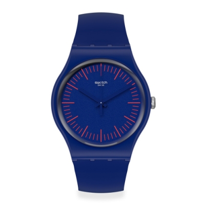 Swatch New Gent 原創系列 BLUENRED-41mm