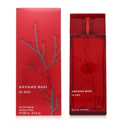 Armand Basi In Red 紅玉銀柳女性淡香精 EDP 100ml (平行輸入)