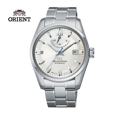 ORIENT STAR 東方之星 CLASSIC系列 經典動力儲存機械錶 鋼帶款 白色 RE-AU0006S - 39.3mm