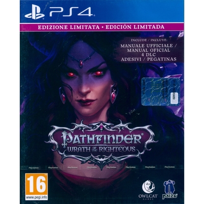 尋路者傳奇：正義之怒 限定版 Pathfinder Wrath of the Righteous - PS4 中英文歐版