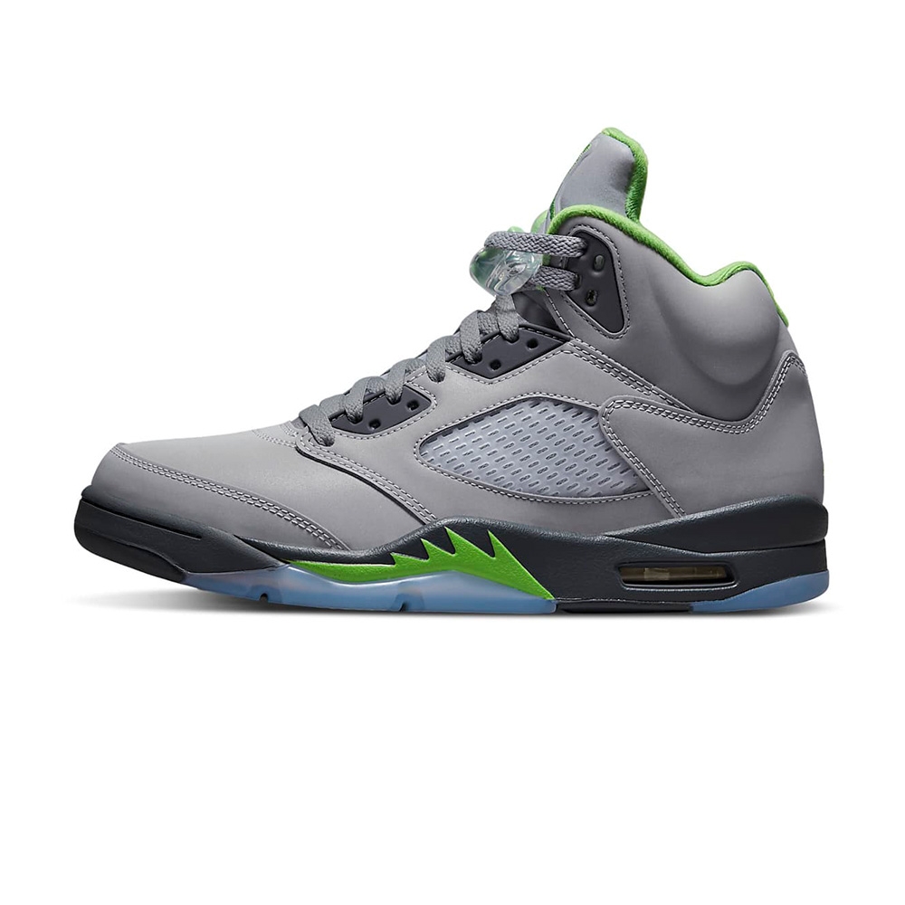 Nike Air Jordan 5 Retro Green Bean 男鞋灰色AJ5 籃球鞋DM9014-003