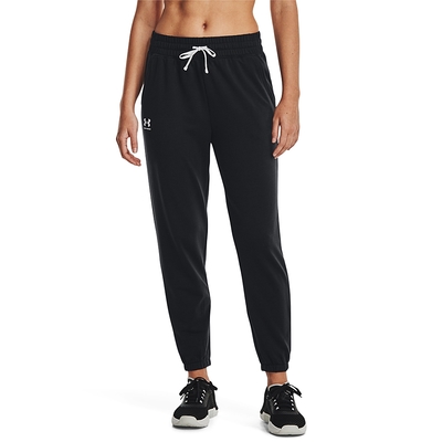 【UNDER ARMOUR】UA 女 Rival Terry Jogger 長褲 1369854-001