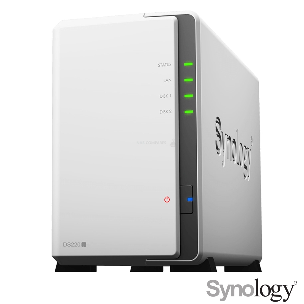 Synology DS220j 網路儲存伺服器 product lightbox image 1