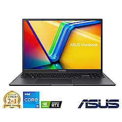 ASUS K3605ZU 16吋輕薄效能筆電 (i5-12500H/RTX4050/16G/512G/Vivobook 16X/搖滾黑)